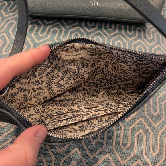 Vera Bradley Slate Hipster & Wristlet Set Faux Leather - Picture 4 of 10